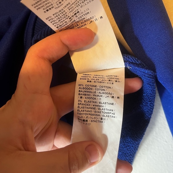 Love Moschino Girls Cotton Blue Crew Neck Sweatshirt Size 6 - Picture 5 of 7